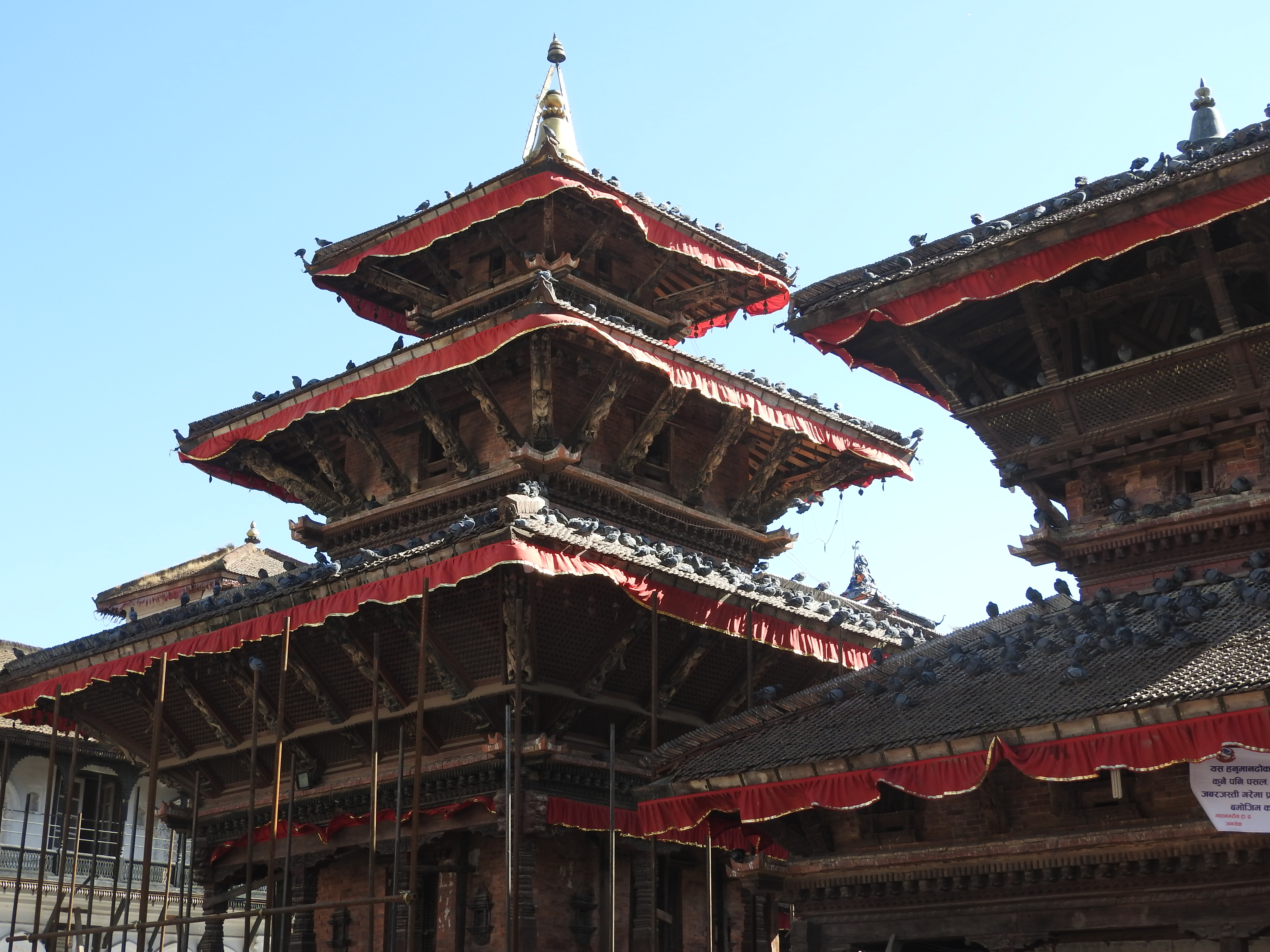 temples in Kathmandu, Nepal